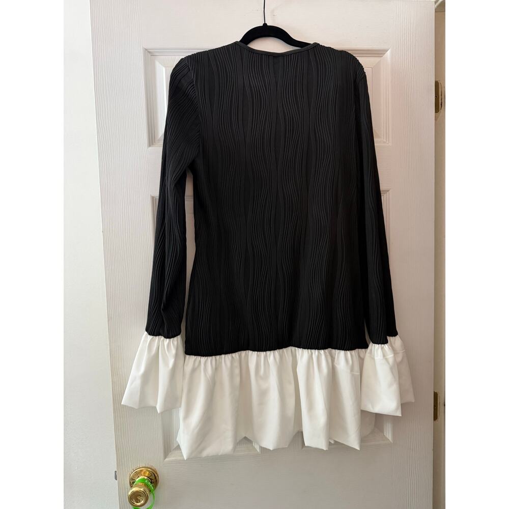 Cute Black and White Shein Dress Size XLarge - Picture 2 of 6